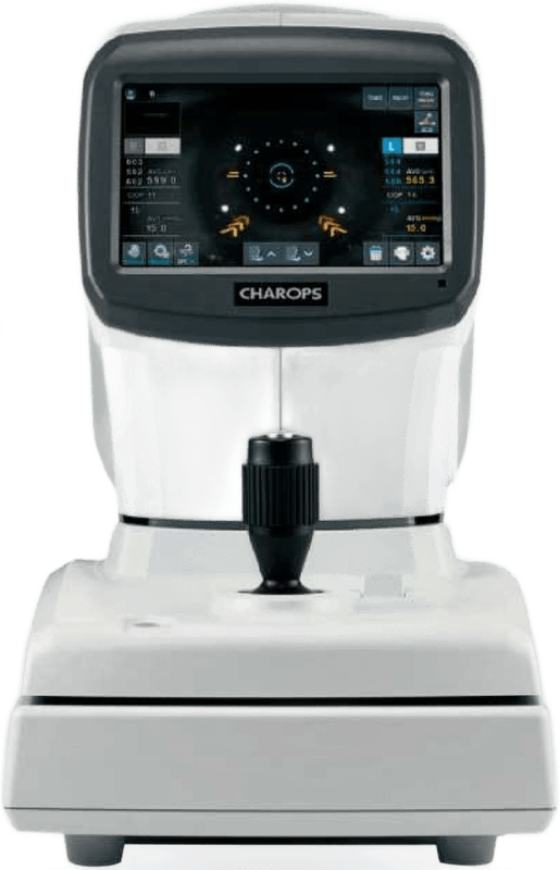 Huvitz CNT-1 non-contact tonometer, distributed by PrecisionMed